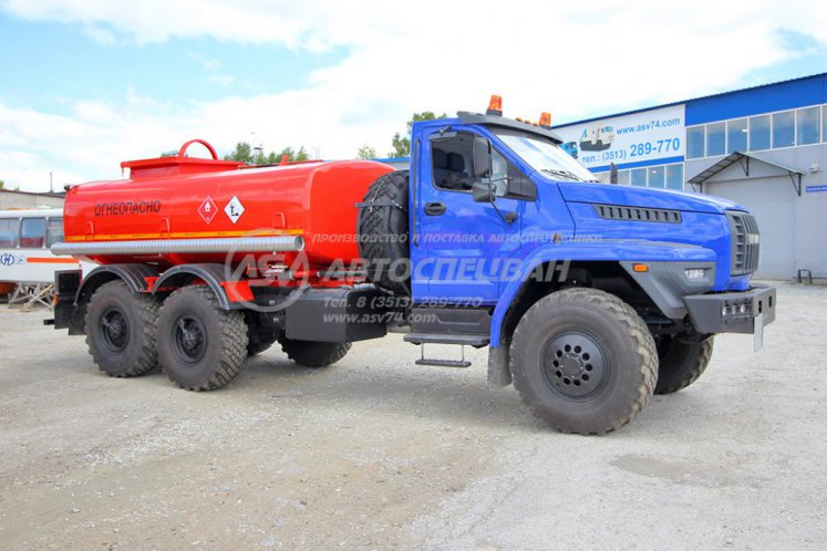 Автотопливозаправщик АТЗ-10 Урал 4320-6952-72 0