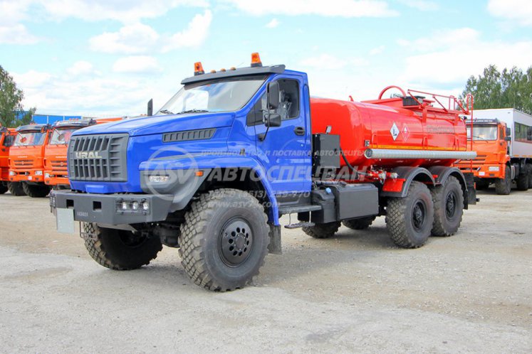 Автотопливозаправщик АТЗ-10 Урал 4320-6952-72 3