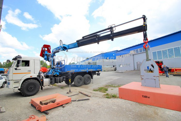 Бортовой КАМАЗ 43118-3027-50 с КМУ ИМ-180-05 1