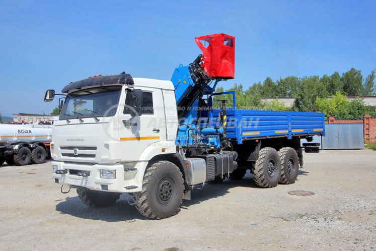 Бортовой КАМАЗ 43118-3027-50 с КМУ ИМ-180-05 2
