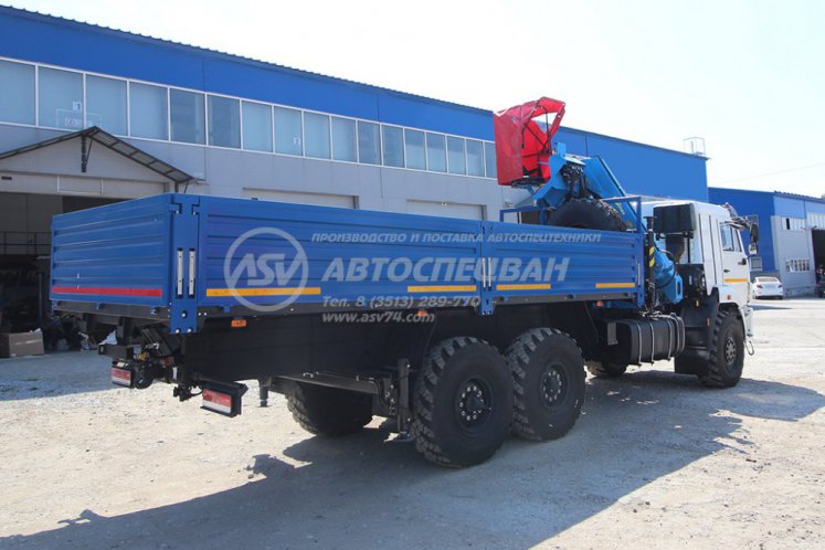 Бортовой КАМАЗ 43118-3027-50 с КМУ ИМ-180-05 4