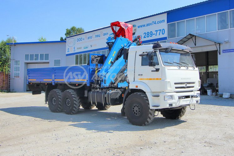 Бортовой КАМАЗ 43118-3027-50 с КМУ ИМ-180-05 0