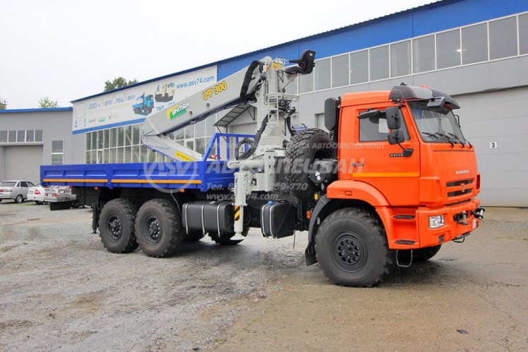 Бортовой КАМАЗ 43118-3027-50 с КМУ ИФ-300 0