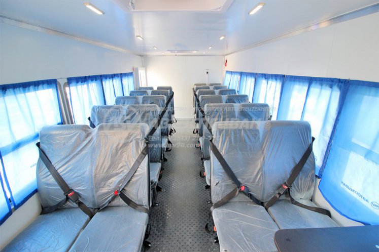 Вахтовый автобус с грузовым отсеком Урал NEXT4320-6952-72 (Е5) Г38, 24 места 5