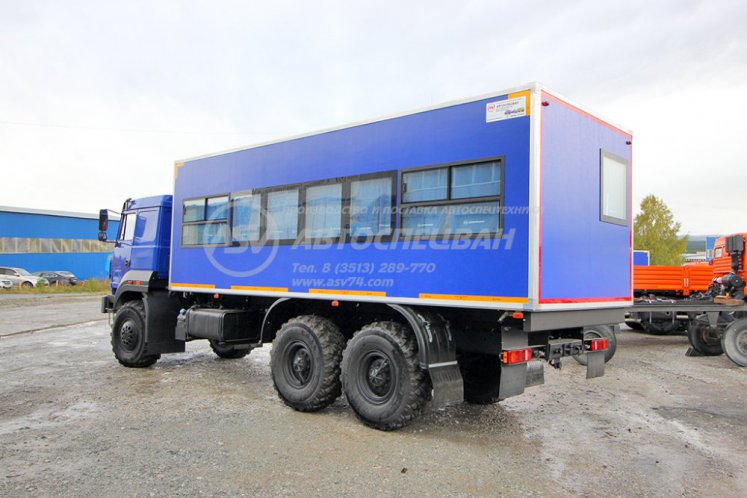 Вахтовый автобус Урал 4320-4971-80, 28 мест 4