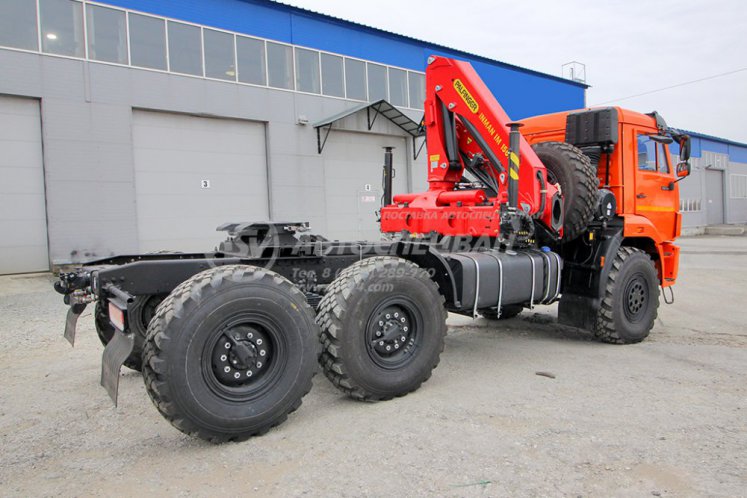 Седельный тягач КАМАЗ 43118-50 с КМУ IM-150N 2
