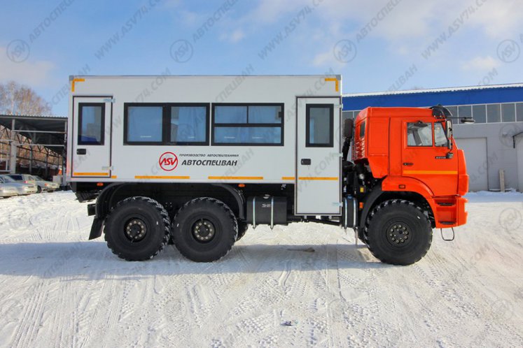Вахтовый автобус КАМАЗ 43118-3027-50, 20 мест 2