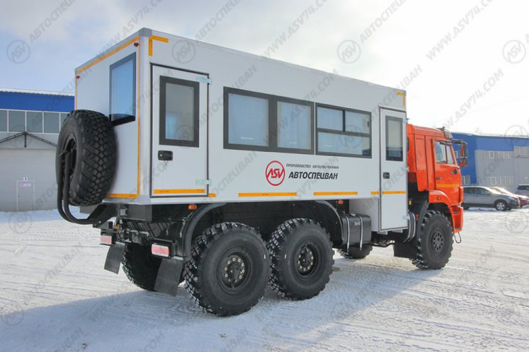 Вахтовый автобус КАМАЗ 43118-3027-50, 20 мест 3