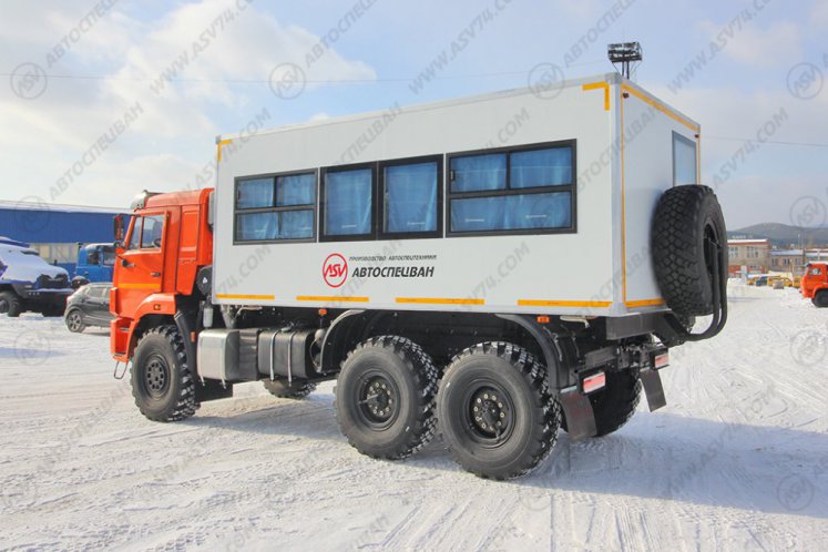 Вахтовый автобус КАМАЗ 43118-3027-50, 20 мест 4