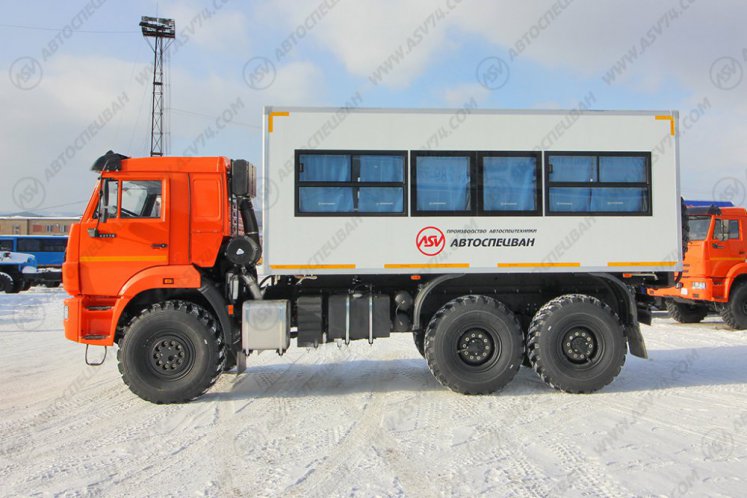 Вахтовый автобус КАМАЗ 43118-3027-50, 20 мест 5