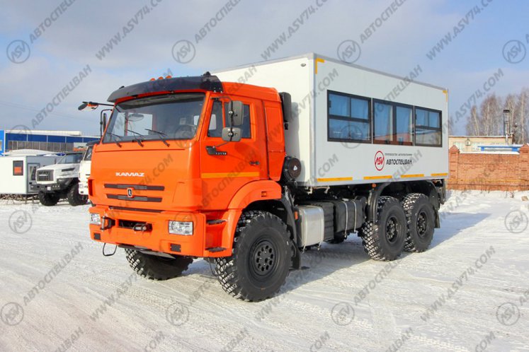 Вахтовый автобус КАМАЗ 43118-3027-50, 20 мест 1
