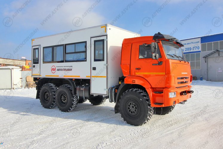 Вахтовый автобус КАМАЗ 43118-3027-50, 20 мест 0