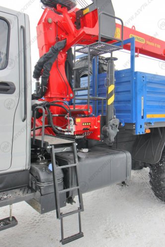 Бортовой автомобиль Урал 4320 NEXT (капотный) с КМУ IT-150 (тросовый) 6