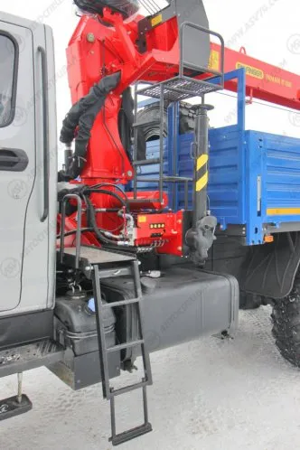Бортовой автомобиль Урал 4320 NEXT (капотный) с КМУ IT-150 (тросовый) 6