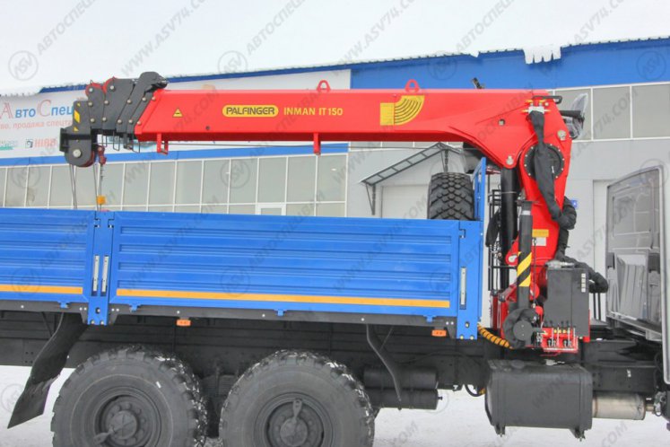 Бортовой автомобиль Урал 4320 NEXT (капотный) с КМУ IT-150 (тросовый) 8