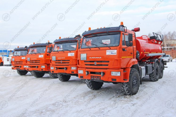 Автотопливозаправщик АТЗ-11,5 КАМАЗ 43118 7