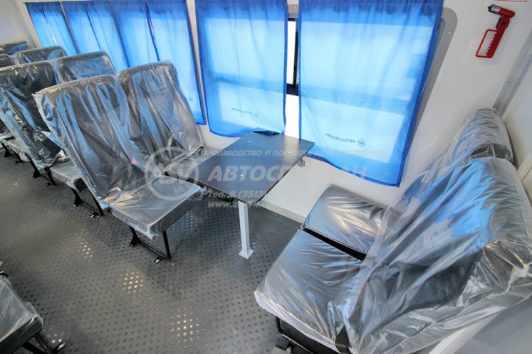 Вахтовый автобус с грузовым отсеком Урал NEXT 4320-6952-74 (Е5) Г38, 16 мест 6
