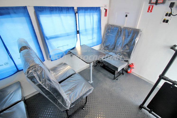 Вахтовый автобус с грузовой платформой Урал 4320-6952-72 NEXT, 16 мест 7