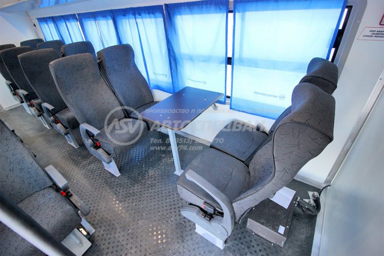 Вахтовый автобус LUXE с грузовым отсеком Урал NEXT 4320-6952-74 (Е5) Г38, 16 мест 5