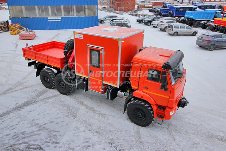 ГПА КамАЗ 43118-3027-50 с КМУ Palfinger 8500 1