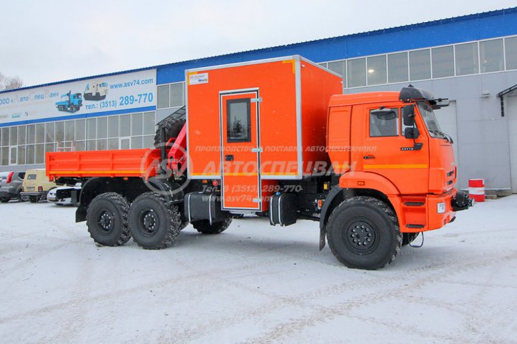 ГПА КамАЗ 43118-3027-50 с КМУ Palfinger 8500 0