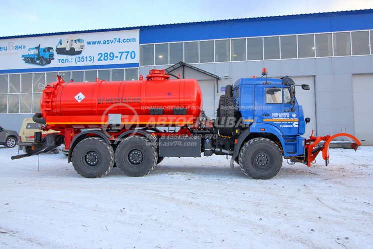 АКН-10 c отвалом КАМАЗ 43118-3049-76RR 3