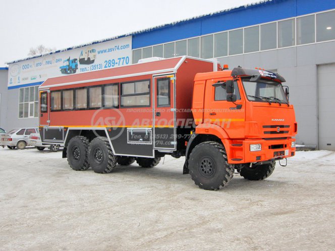 Вахтовый автобус КАМАЗ 43118-3086-50, 32 места 0