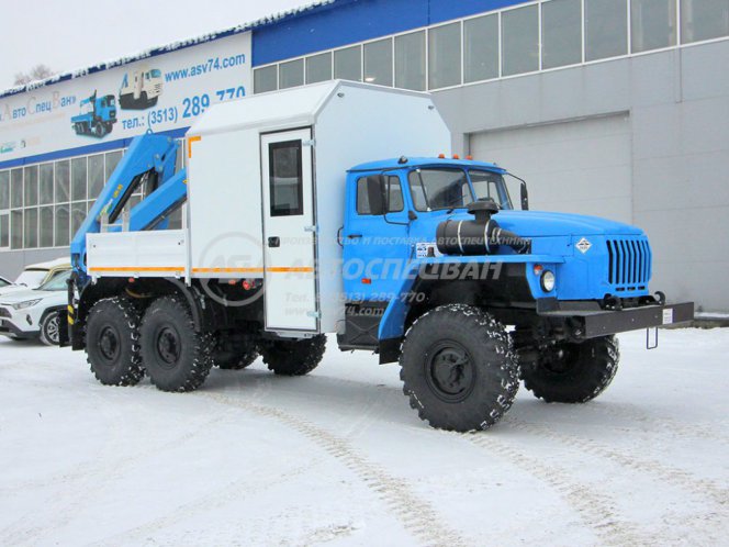 ГПА Урал 4320-1912-60Е5 с КМУ ИМ-95 0