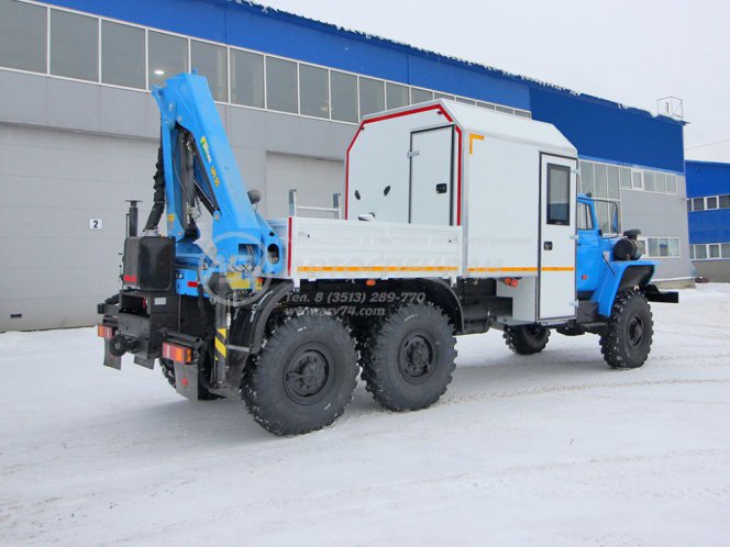 ГПА Урал 4320-1912-60Е5 с КМУ ИМ-95 1