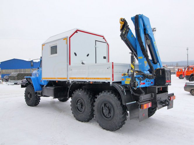 ГПА Урал 4320-1912-60Е5 с КМУ ИМ-95 6