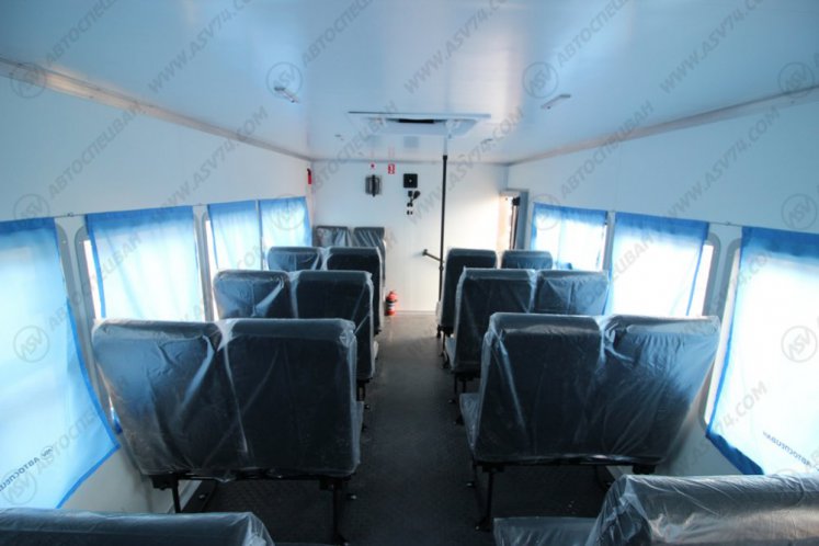 Вахтовый автобус Урал NEXT 43206-6151-71(Е5) Г38, 20 мест 8