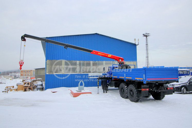 Бортовой Урал 4320-1912-60Е5 с КМУ ИТ-120 2