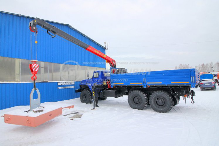 Бортовой Урал 4320-1912-60Е5 с КМУ ИТ-120 3