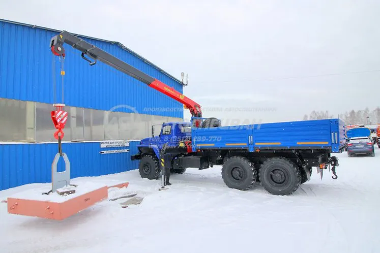 Бортовой Урал 4320-1912-60Е5 с КМУ ИТ-120 3