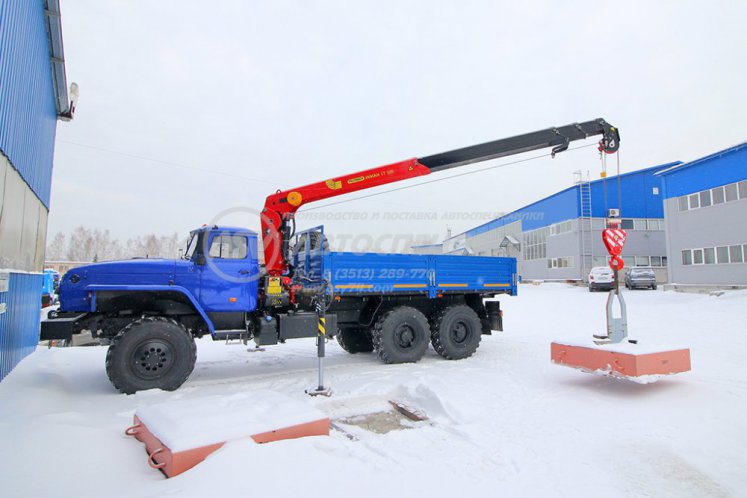 Бортовой Урал 4320-1912-60Е5 с КМУ ИТ-120 4