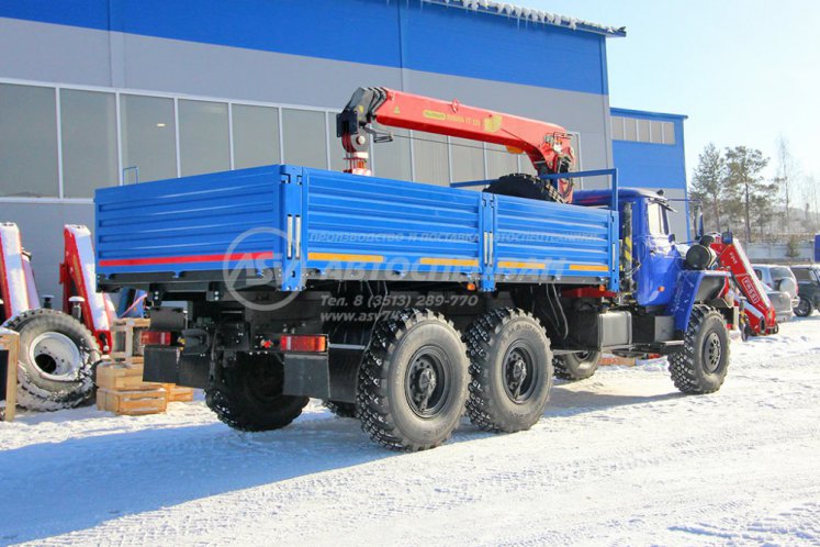 Бортовой Урал 4320-1912-60Е5 с КМУ ИТ-120 5