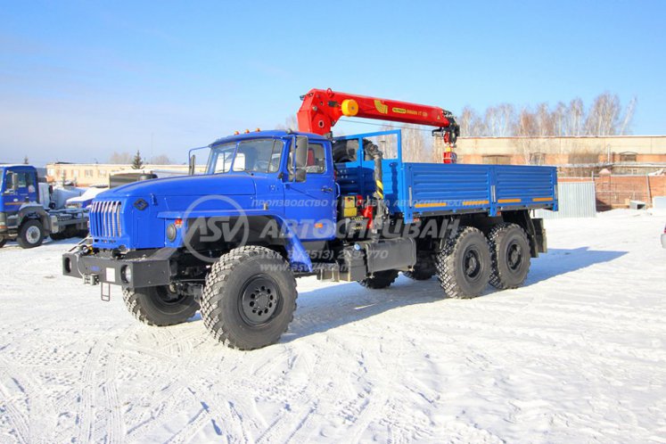 Бортовой Урал 4320-1912-60Е5 с КМУ ИТ-120 1