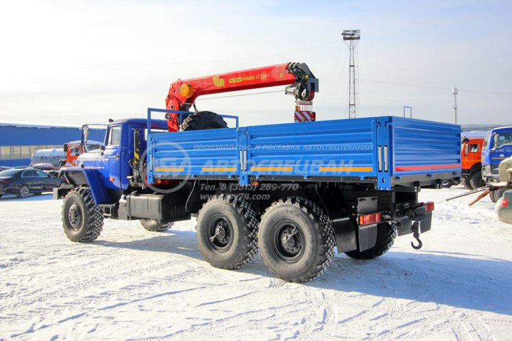 Бортовой Урал 4320-1912-60Е5 с КМУ ИТ-120 6