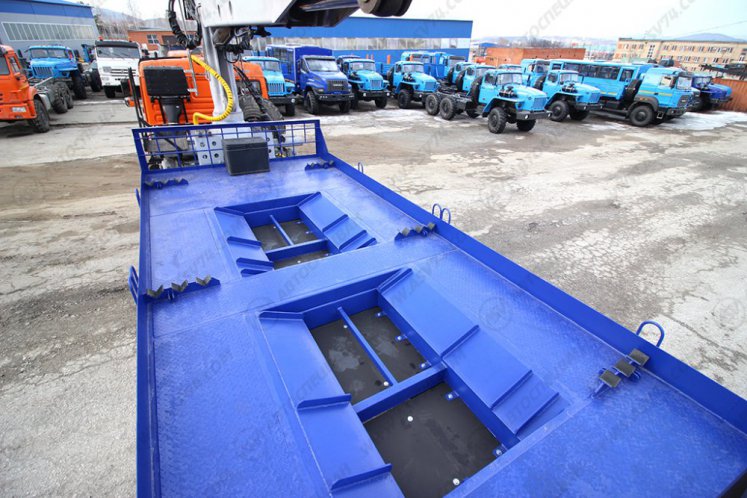 Агрегат АТЭ-6 с КМУ ИФ-300 Камаз 43118-3027-50 3