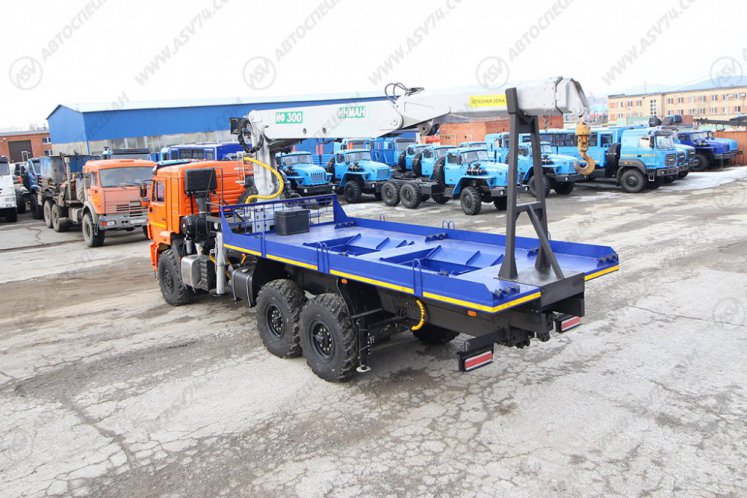 Агрегат АТЭ-6 с КМУ ИФ-300 Камаз 43118-3027-50 5