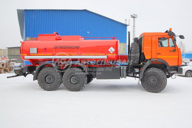 Автотопливозаправщик АТЗ-12 КАМАЗ 43118 1
