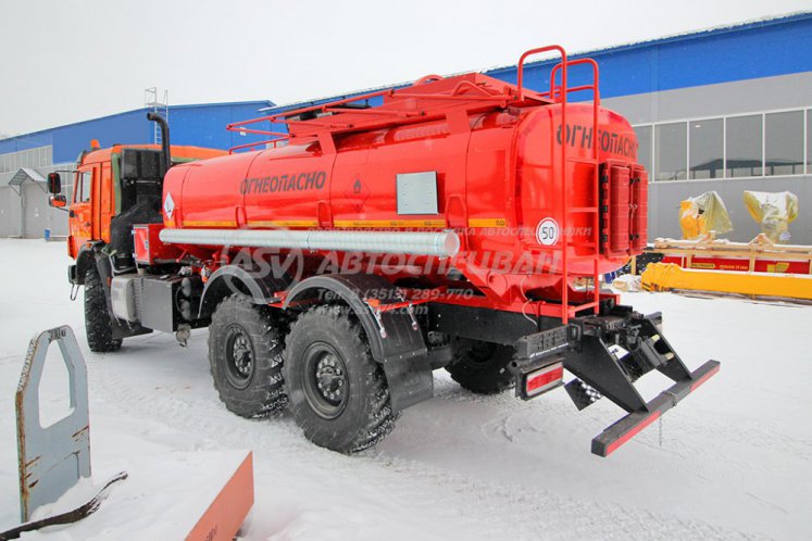 Автотопливозаправщик АТЗ-12 КАМАЗ 43118 4