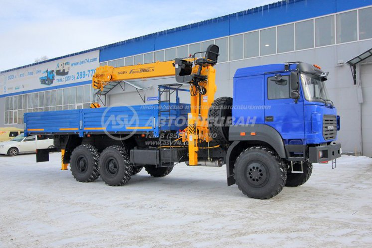Бортовой Урал 4320-4972-80 с SOOSAN 866 0