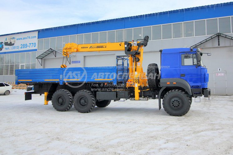 Бортовой Урал 4320-4972-80 с SOOSAN 866 1