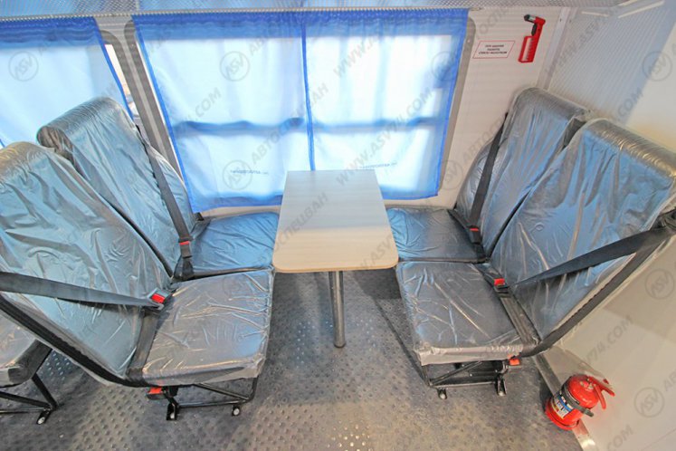 Вахтовый автобус с грузовым отсеком КАМАЗ 43118-3027-50, 20 мест (ЖД габарит) 9