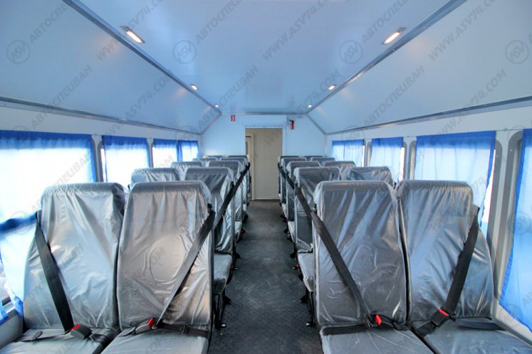 Вахтовый автобус Урал 4320-4972-80, 24 места с грузовым отсеком 5