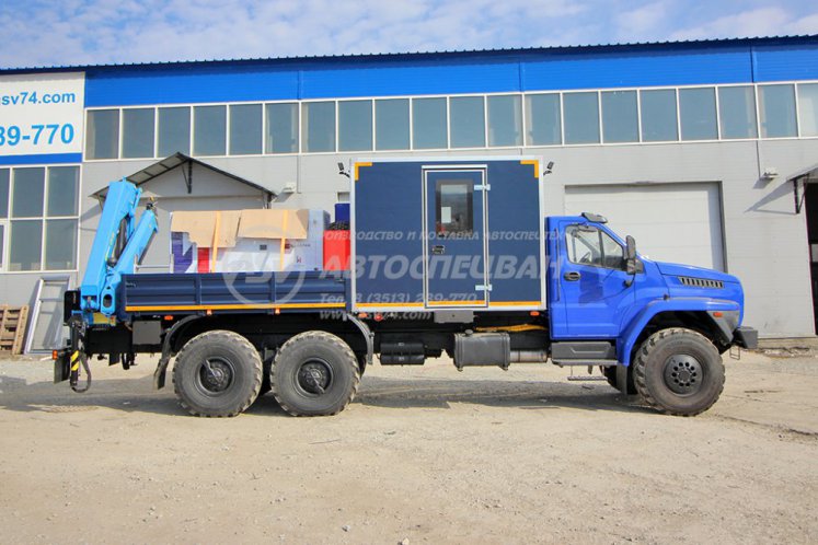 Агрегат для ремонта и обслуживания качалок АРОК УРАЛ NEXT 4320-6952-72(Е5) с КМУ ИМ-95 1