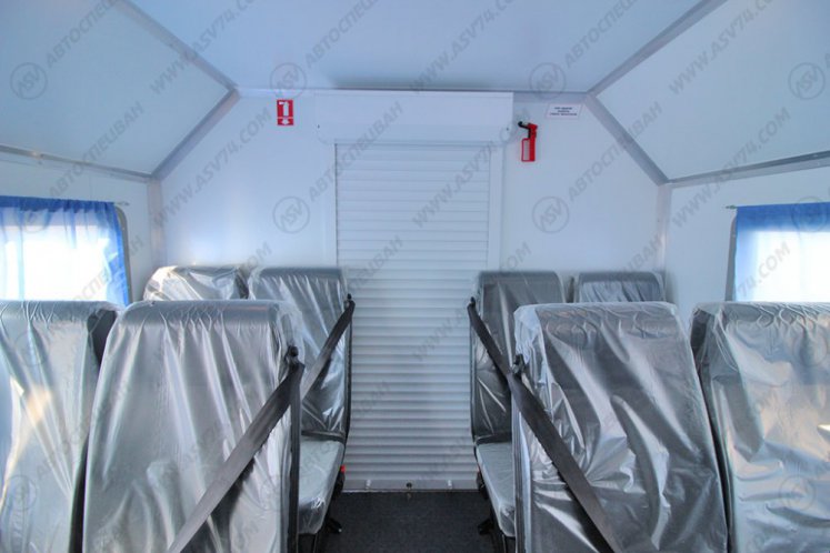 Вахтовый автобус Урал 4320-4972-80, 24 места с грузовым отсеком 11