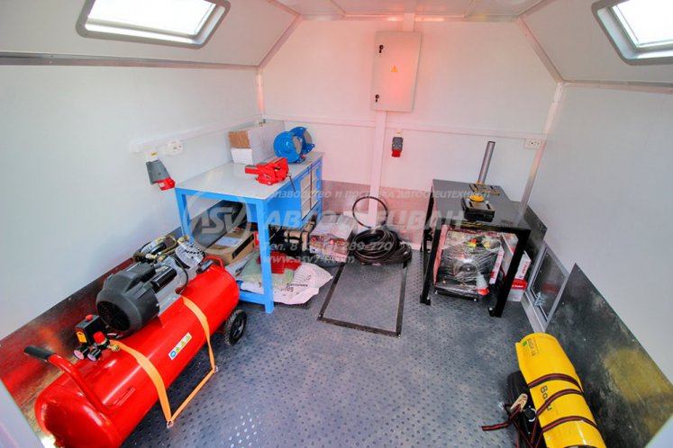 Агрегат для ремонта и обслуживания качалок АРОК КамАЗ 43118-3027-50 с КМУ Palfinger 13.501 6