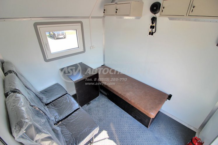 Агрегат ремонта и обслуживания качалок АРОК КАМАЗ 43118 с КМУ ИМ-100 6